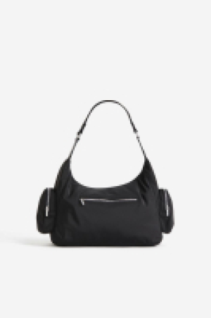 Pocket-detail shoulder bag