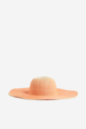 Wide brim straw hat £13.00