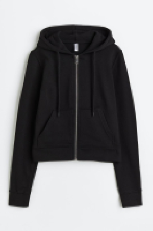 Fitted zip-through hoodie £14.99
