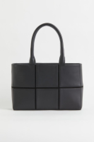 Leather shopper