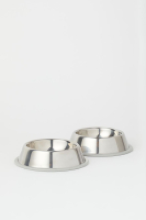 2-pack dog food bowls