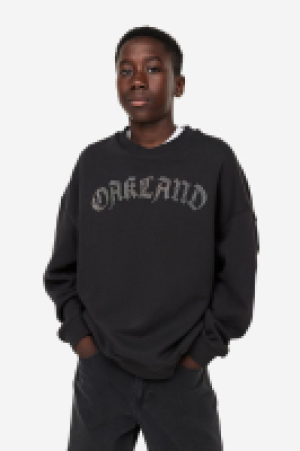 Motif-detail sweatshirt