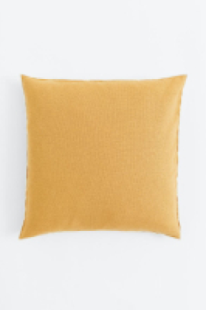 Linen-blend cushion cover