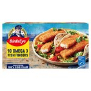 Ocado  Birds Eye 10 Breaded Omega 3 Fish Fingers