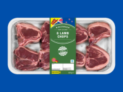Lidl  Birchwood 8 Lamb Loin Chops