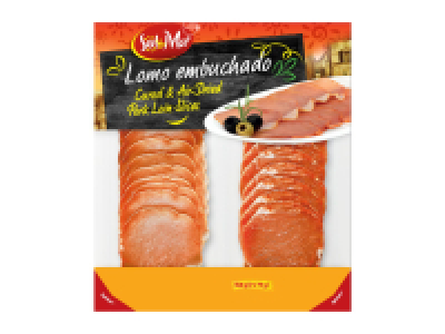 Cured and Air-Dried Por Loin Slices