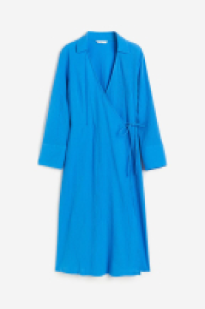 Wrapover shirt dress