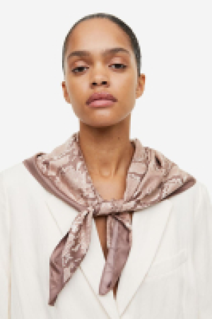 Satin scarf