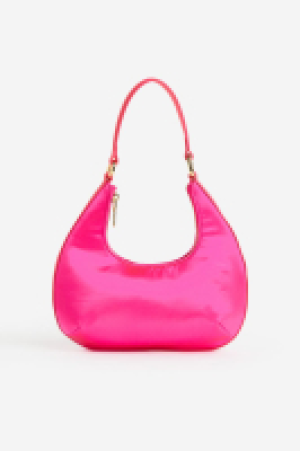 Satin shoulder bag