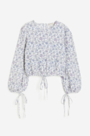 Tie-detail blouse