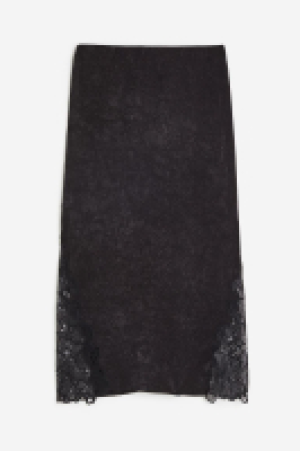 Lace-detail skirt