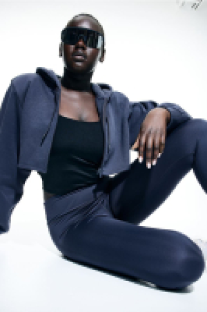 HM  DryMove™ Wrapover-waist sports leggings