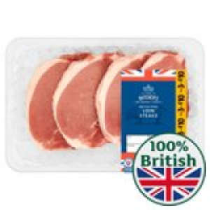 Morrisons  Morrisons British Pork Loin Steaks