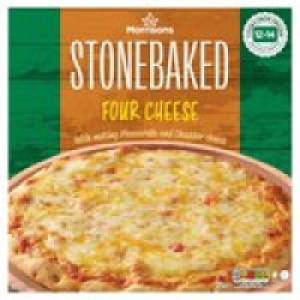Morrisons Stonebaked Four Cheese Pizza £2.29
