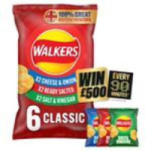 Walkers Classic Variety Multipack Crisps  £1.65