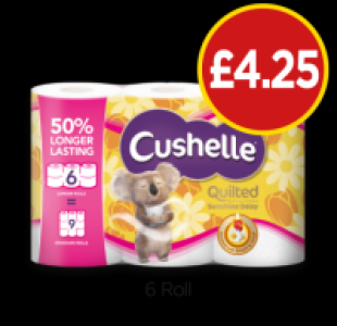 Budgens  Cushelle Quilted