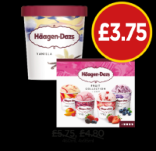 Häagen-Dazs Vanilla, Fruit Collection