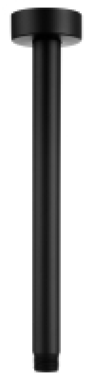 Wickes  Bristan Round Ceiling Mounted Black Shower Arm - 200mm