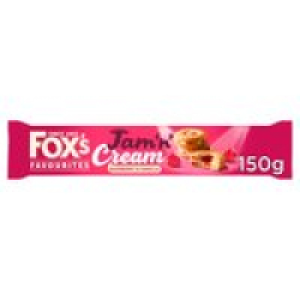 Foxs Biscuits Jam n Cream Rings