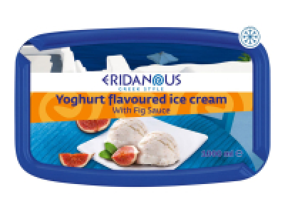 Eridanous Yoghurt Flavoured Ice Cream with Fig Sauce