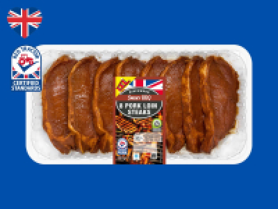 Birchwood 8 Smoky BBQ British Pork Loin Steaks