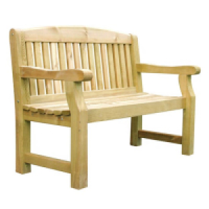 Zest Emily 2-Seater Wooden Garden Bench £249.99