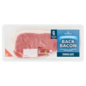 Morrisons  Morrisons Thick Cut Unsmoked Back Bacon Rashers