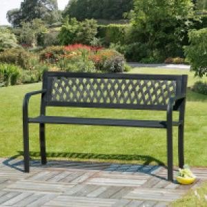 tofs  Lattice Back Garden Bench