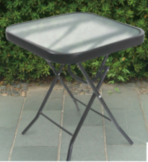tofs  Outmore Folding Glass Side Table
