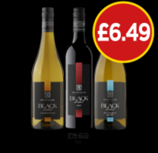 Budgens  McGuigan Black Label Chardonnay, Red, Sauvignon Blanc