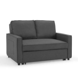 RobertDyas  Home Detail Hugo Dark Grey 2-seater Pull-out Sofa Bed