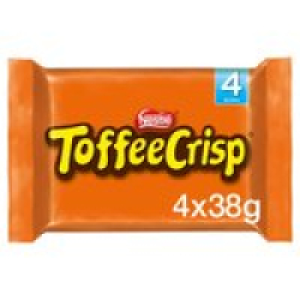 Toffee Crisp Milk Chocolate Bar Multipack 4 Pack