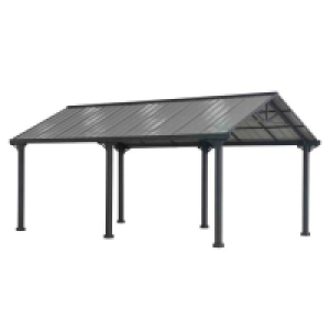 Sunjoy Steel Carport Eiger - 610Cm X 367Cm, Grey £1,282.99