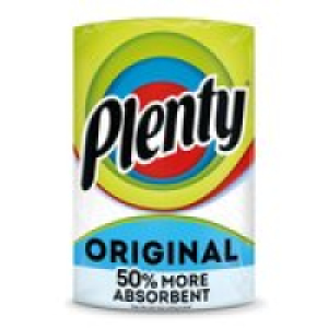 Plenty White Kitchen Roll 100 Sheets