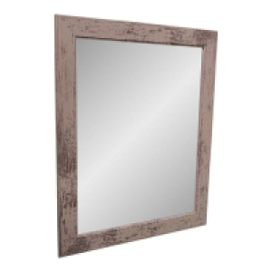 QDStores  Classic Wall Mirror Brown 60cm