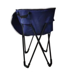 QDStores  Folding Cooler Bag Navy Blue 71cm Tall
