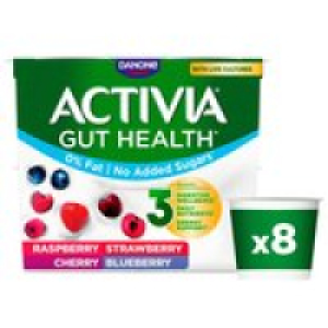 Activia Strawberry Red Fruit 0% Yogurt