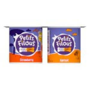 Petits Filous Kids Strawberry & Apricot Yoghurt