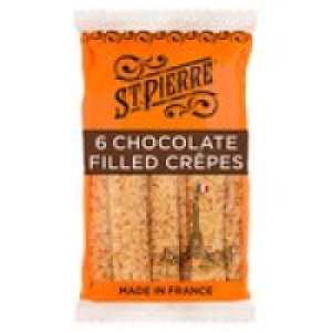 St Pierre 6 Choc Filled Crepes