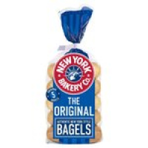 New York Bakery Co. Plain Bagels £1.25
