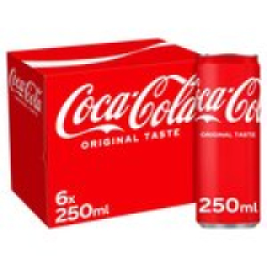 Coca-Cola Original Taste Cans £3.00