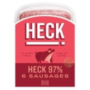 Heck 97% Gluten Free Pork Sausages