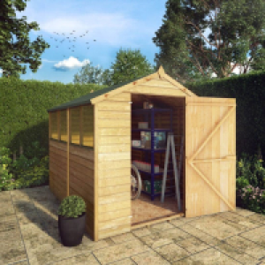 RobertDyas  Mercia Overlap Apex Single Door Shed- 8 x 6ft