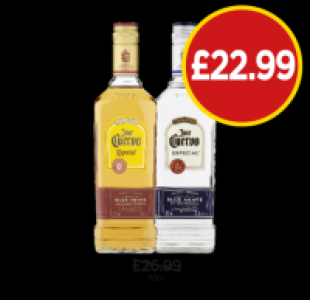 Jose Cuervo Tequila Reposado, Silver