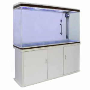 Monster Shop Aquarium Fish Tank and Cabinet - White &pound;526.99