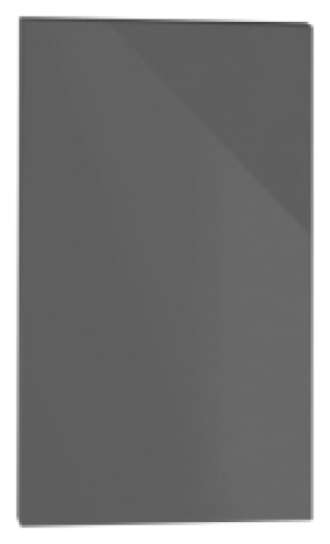 Wickes Orlando Dark Grey Slab Appliance Fascia - 446 x 731mm