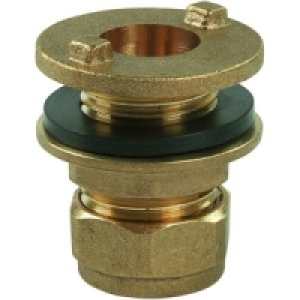 Wickes Compression DZR Tank Connector 28mm