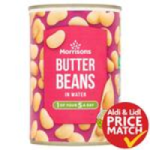 Morrisons Butter Beans In Water (400g)