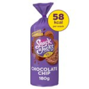 Morrisons  Snack A Jacks Jumbo Chocolate Chip Sharing Rice Cake Crisps