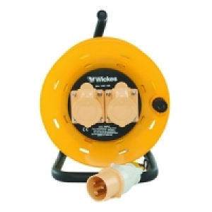 Wickes Extension Cable Reel 25m 110v £38.99